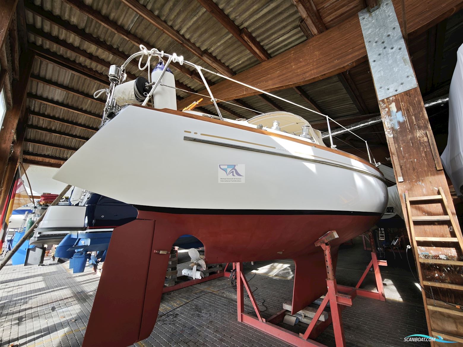 Asmus KG Yachtbau Hanseat 70 Zeilboten 1971, met Yanmar 3YM30AE motor, Duitsland