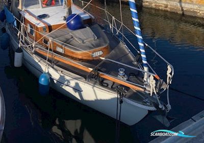 Athena 31 Zeilboten 1985, met Mercedes OM 636 motor, Sweden