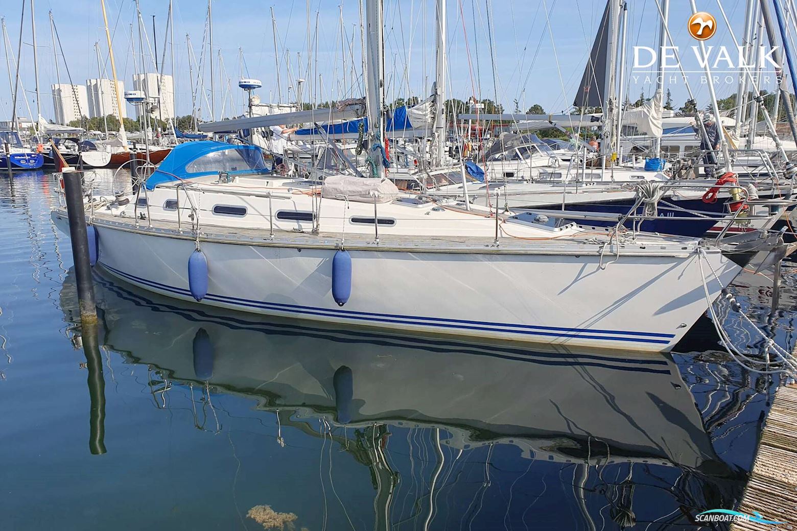 Athena 44 Zeilboten 1994, met Volvo Penta motor, Duitsland