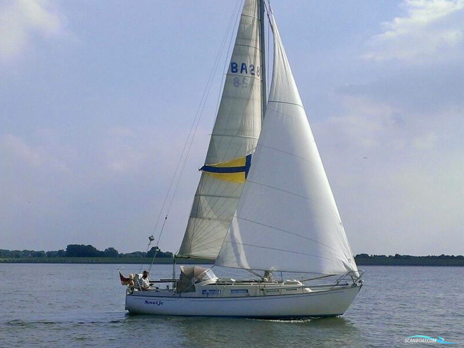 Bandholm 28 Zeilboten 1974, met Yanmar 3GM30FC motor, Duitsland