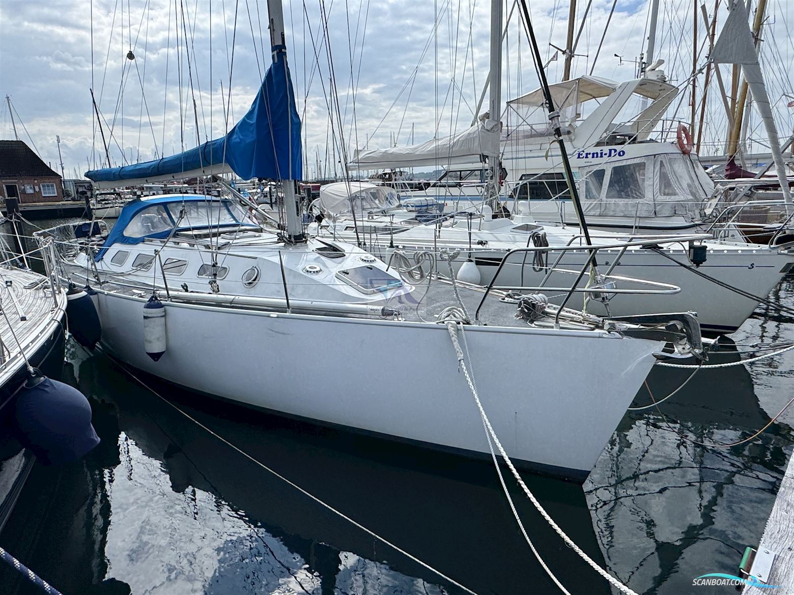 Baron Yachtbau Baron 38 Zeilboten 1993, met Volvo Penta 2003 B motor, Duitsland