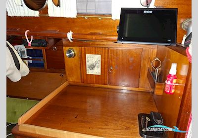 Batbyggeri Mariestad 8 KR Zeilboten 1955, met Ruggerini motor, Duitsland