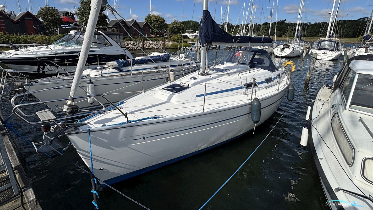 Bavaria 32 Zeilboten 2001, met Volvo Penta motor, Denemarken