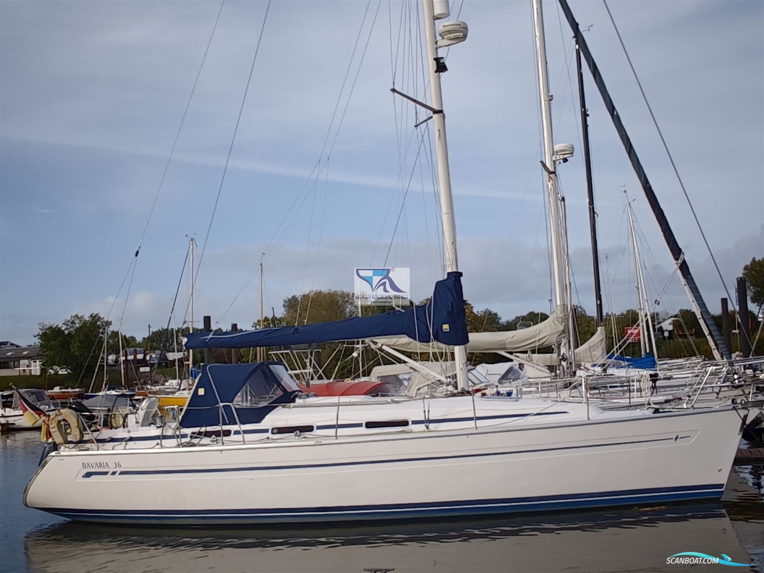 Bavaria 36 Cruiser Zeilboten 2004, met Volvo Penta motor, Duitsland