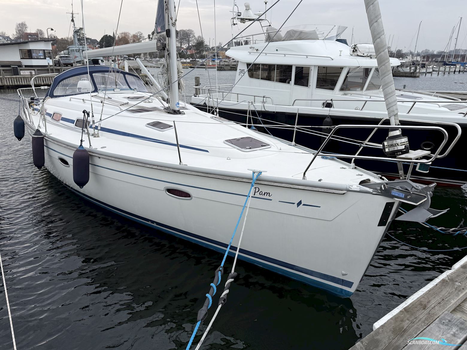 Bavaria 39 Cruiser Med el-Spil. Nedsat Zeilboten 2005, met Volvo Penta motor, Denemarken