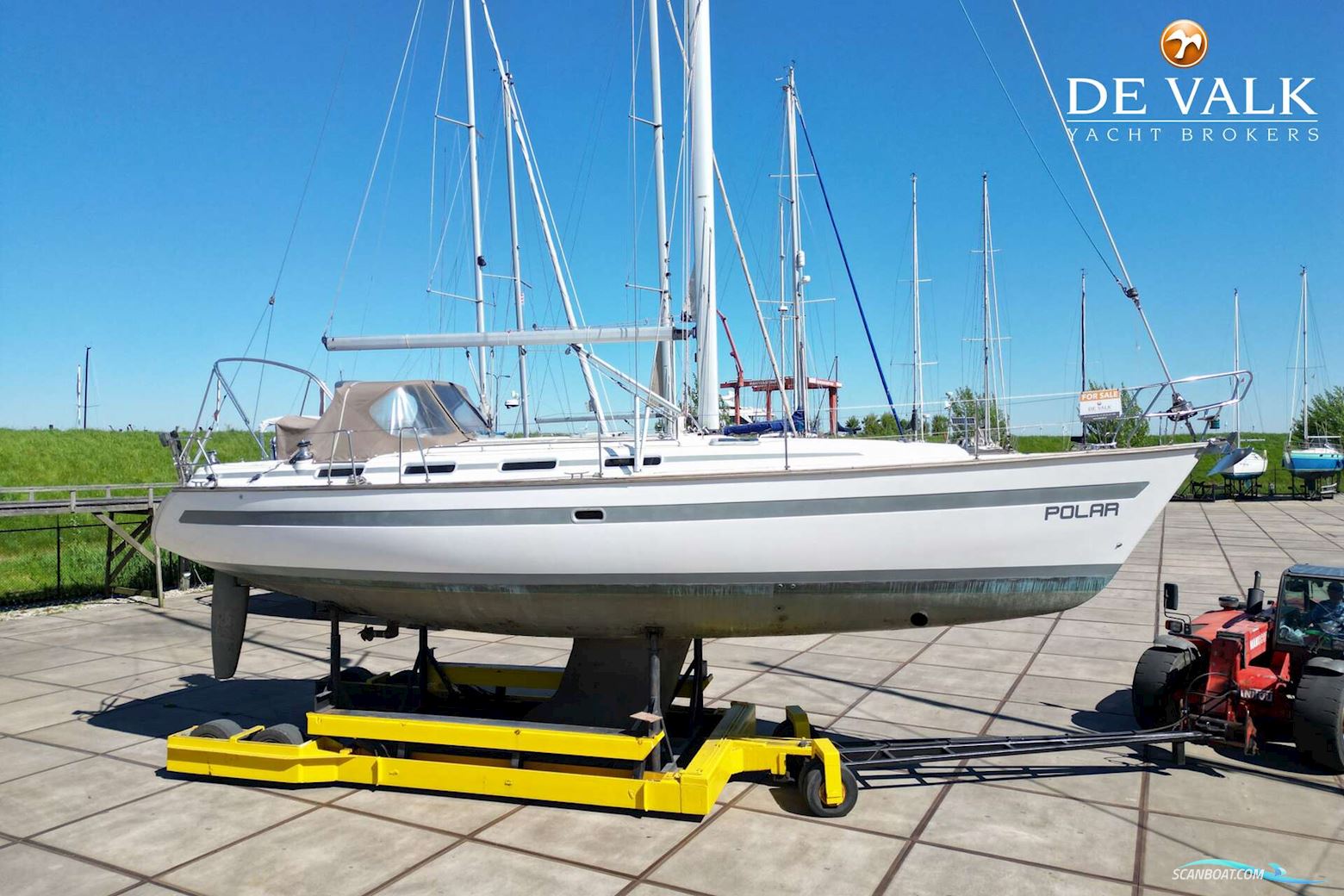 Bavaria 42 Exclusive Zeilboten 1999, met Volvo Penta motor, The Netherlands