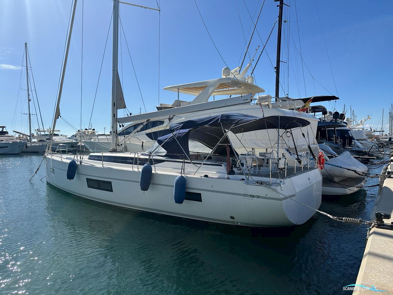 Bavaria C57 Style Zeilboten 2019, met Yanmar motor, Spain