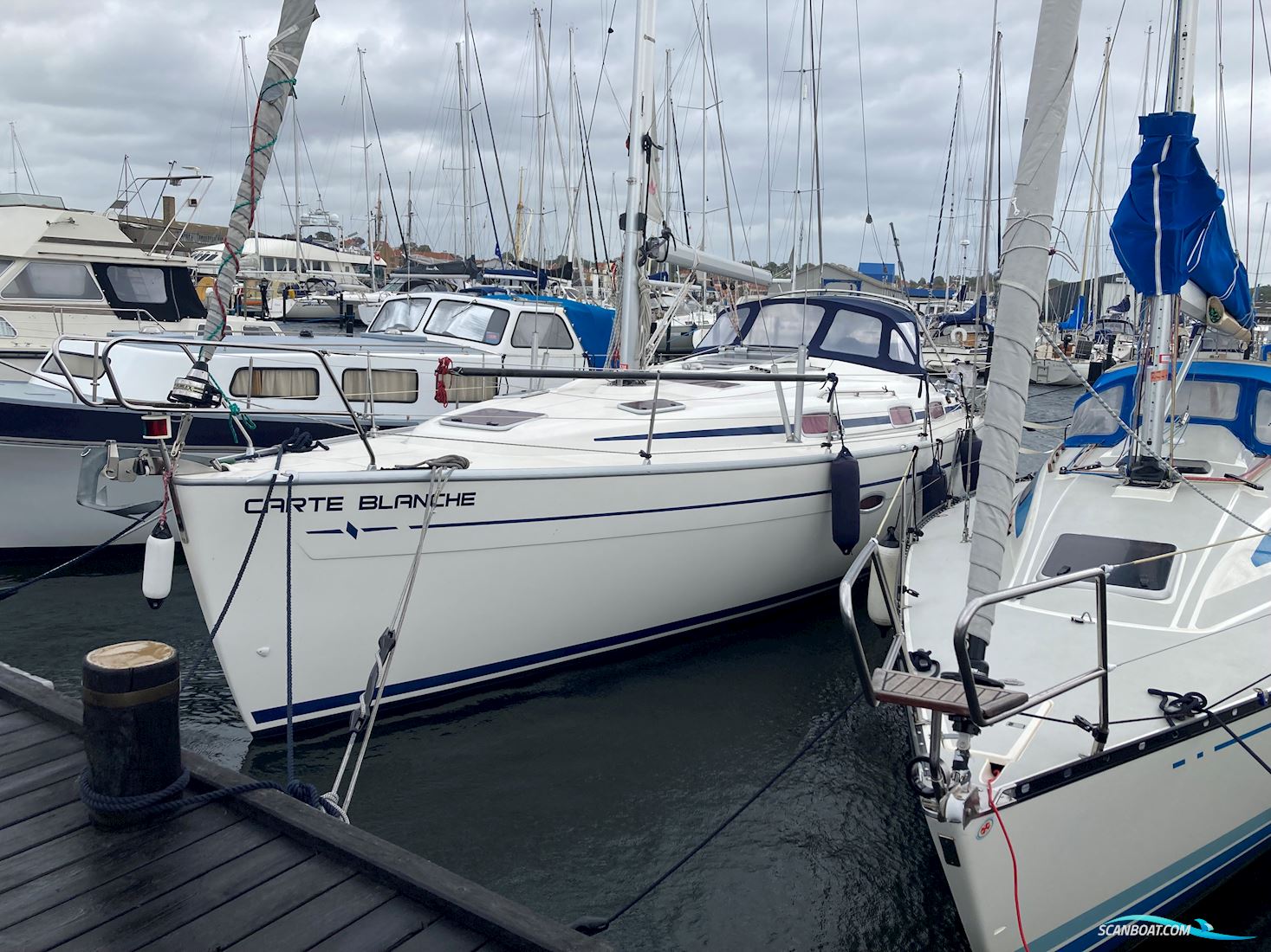 Bavaria Cruiser 37 Zeilboten 2007, met Volvo Penta D1-30 motor, Denemarken