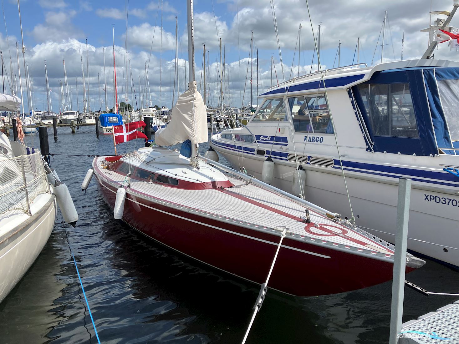 BB10 Meter Zeilboten 1978, met Mariner motor, Denemarken