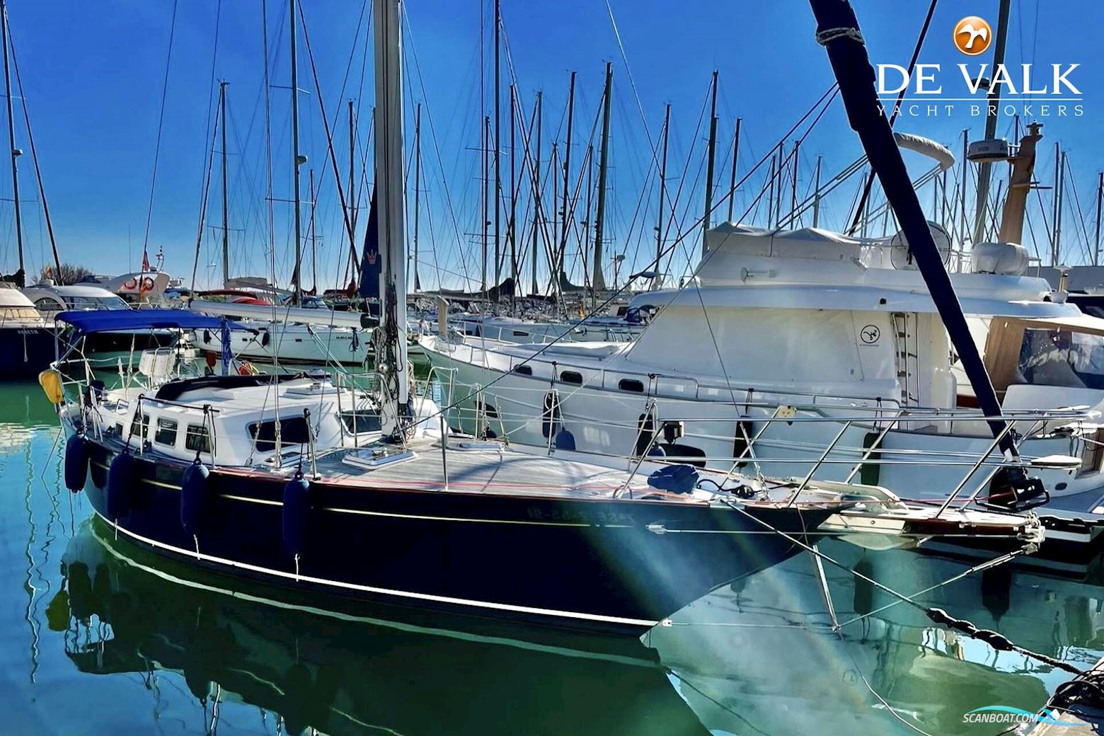 Belliure 41 Zeilboten 1990, met Perkins motor, Spain