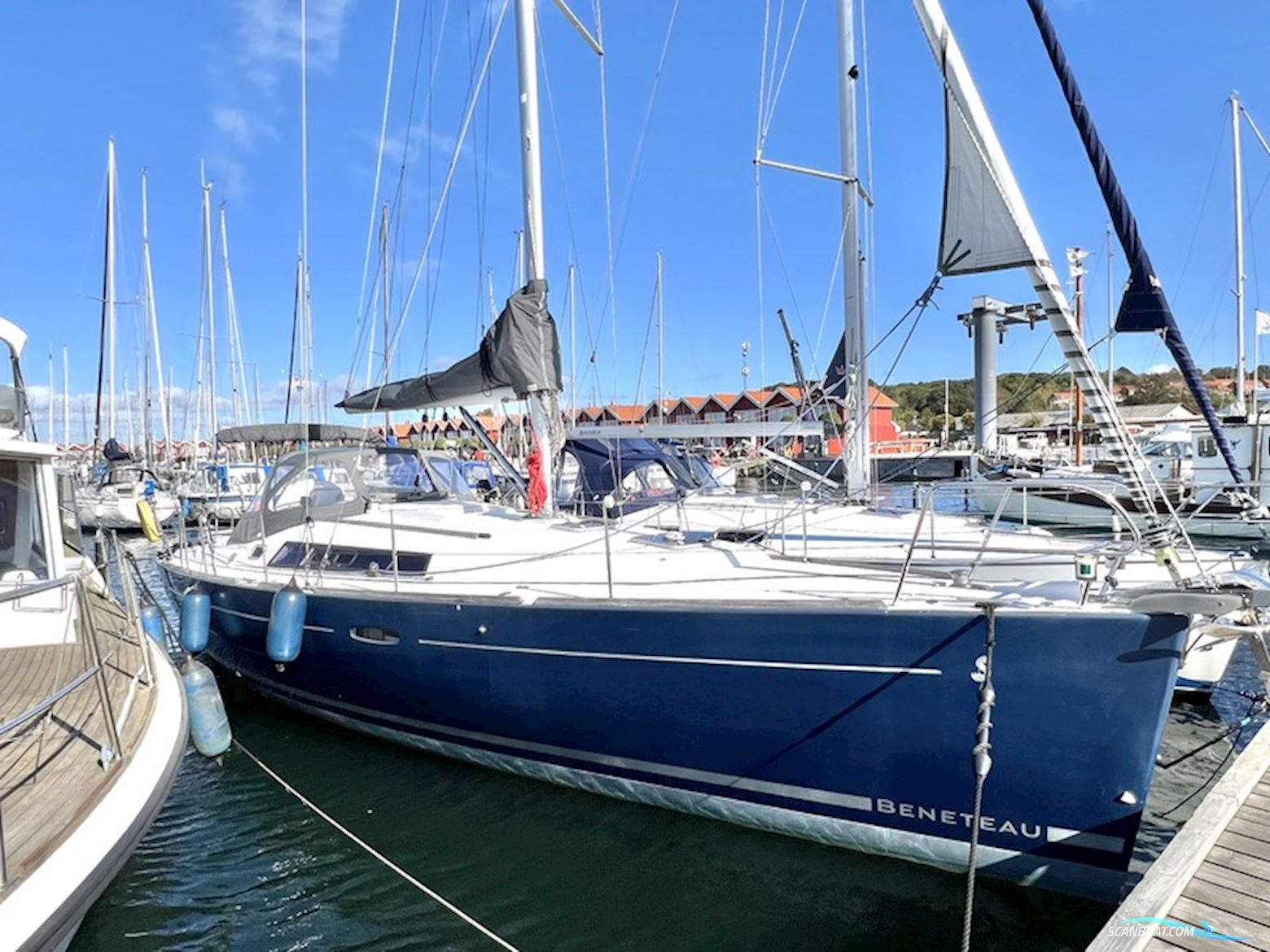 Beneteau 37 Zeilboten 2009, met Yanmar 3YM30
 motor, Denemarken