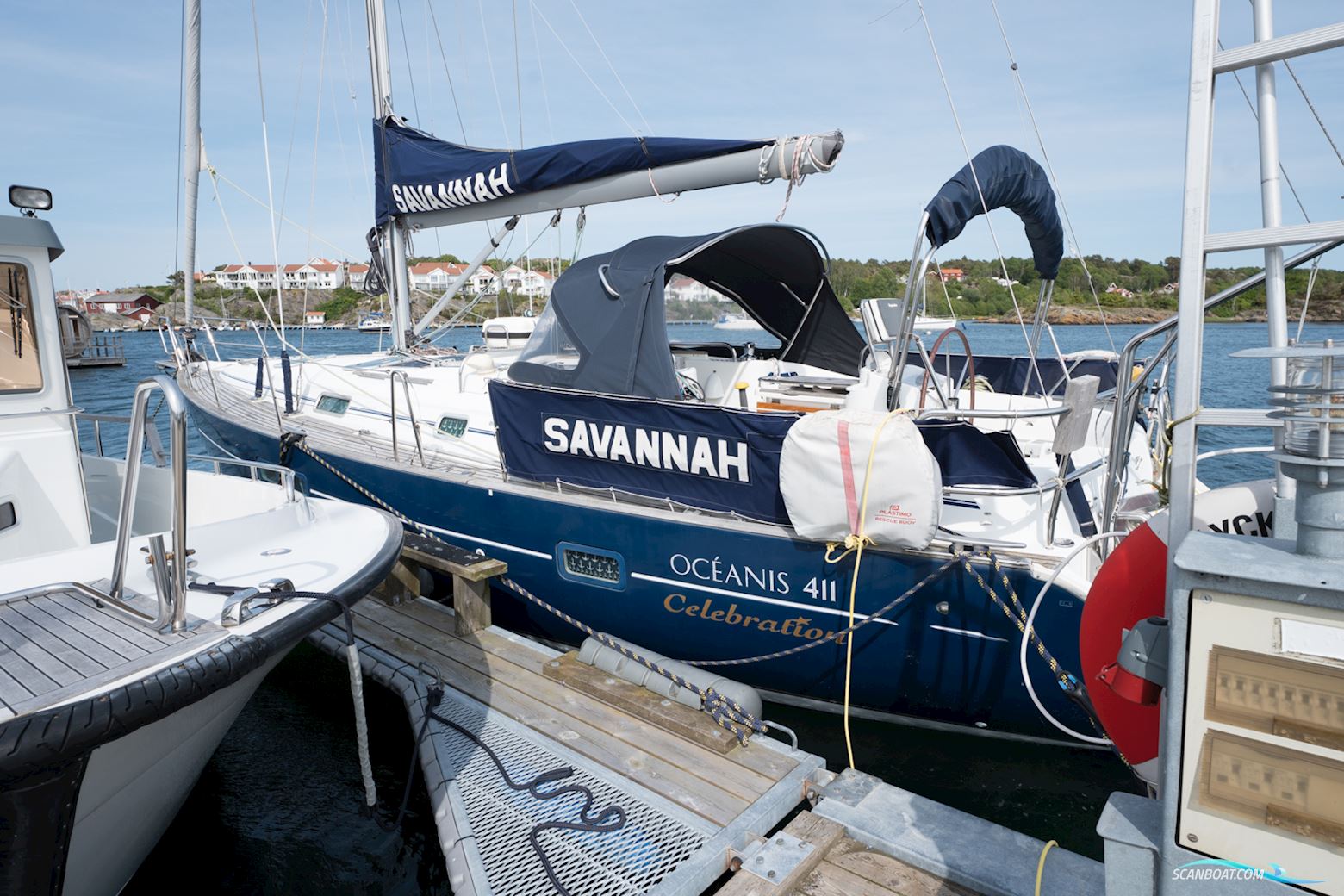 Beneteau 411 Celebration Zeilboten 2004, met Volvo Penda D2-55 motor, Sweden