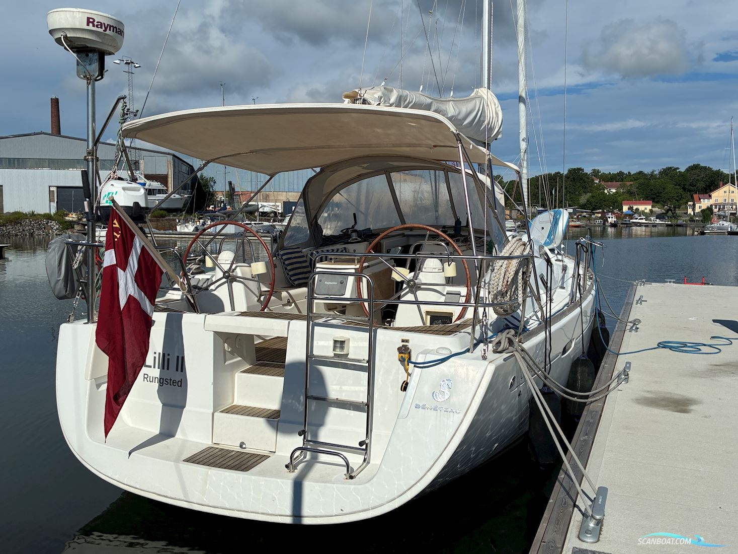 Beneteau Oceanis 40 Bov Propel–Ikke Teakdæk Zeilboten 2007, met Yanmar 3JH4E motor, Denemarken