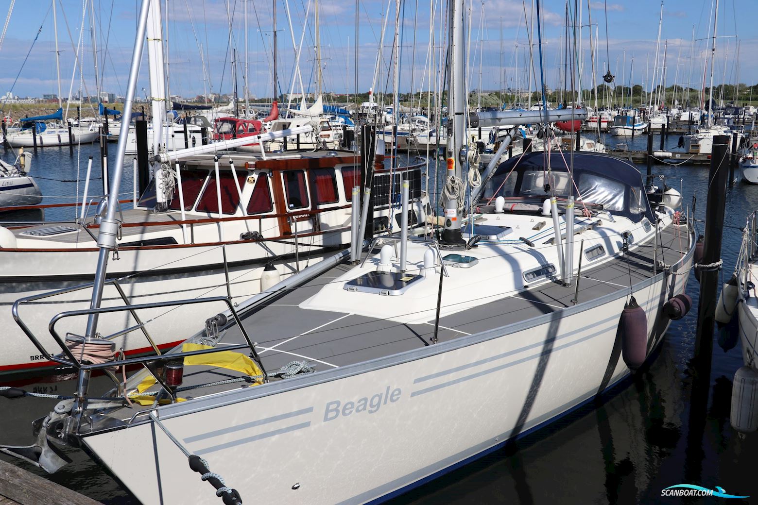 Bianca 420 Zeilboten 1988, met Yanmar 4Jhe 44hk motor, Sweden