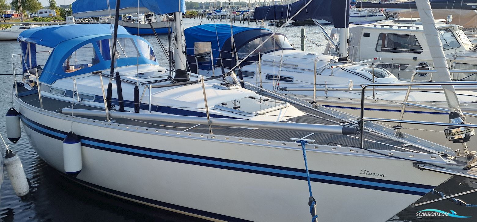 Bianca Lido Zeilboten 1985, met Volvo penta  motor, Denemarken