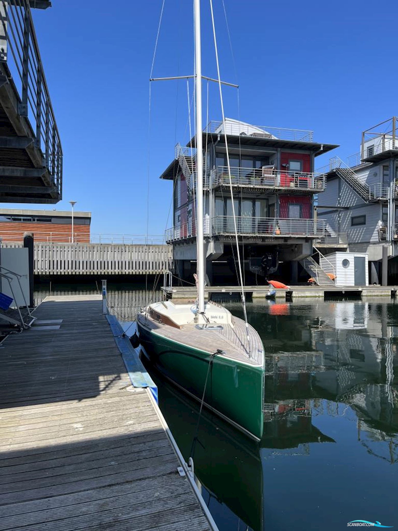 Biehlmarine 8.8 Zeilboten 2010, met Aquamot 2,2 KW motor, Duitsland