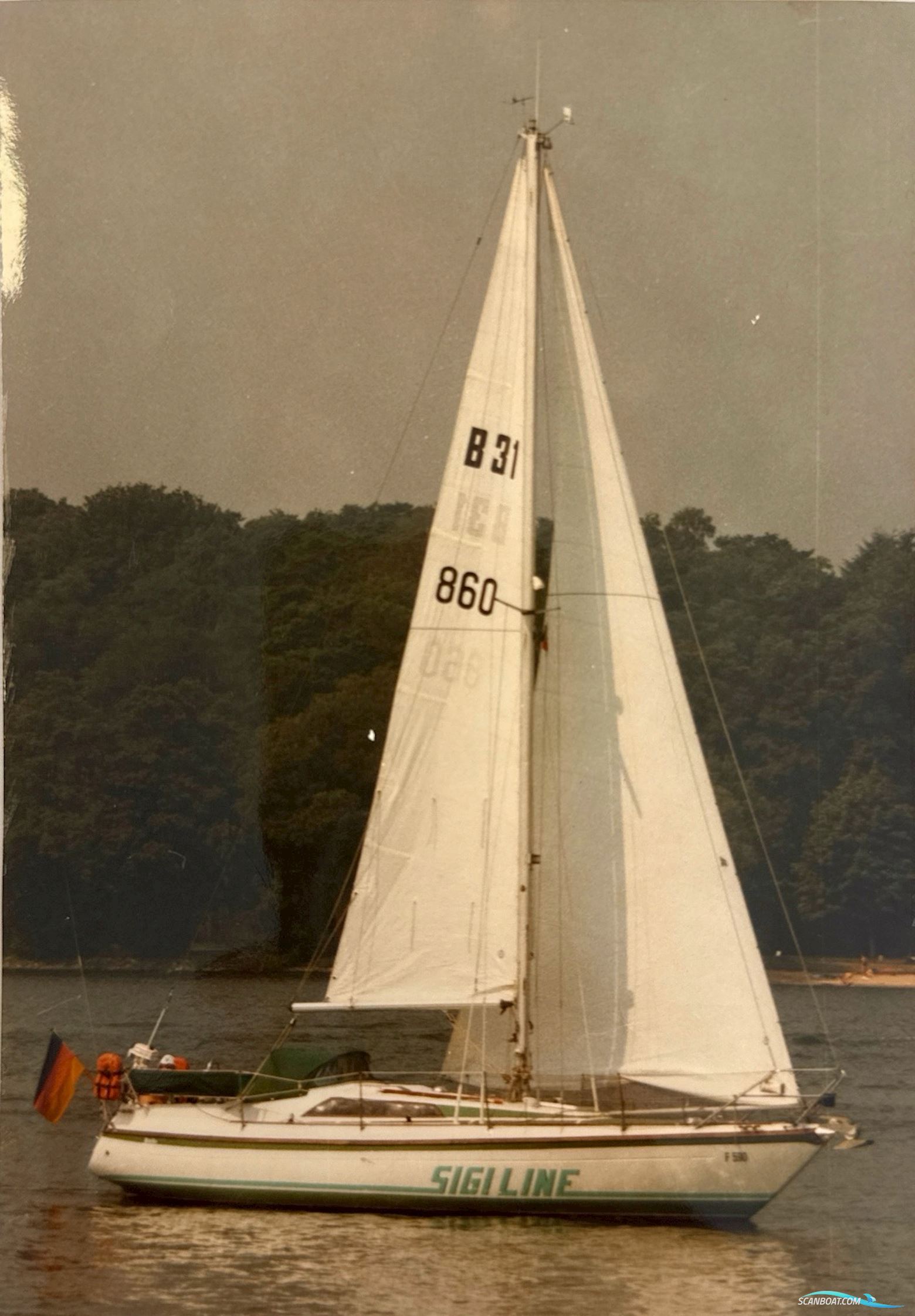 Boström B31 Mark II Zeilboten 1982, met Yanmar 2GM20 motor, Duitsland