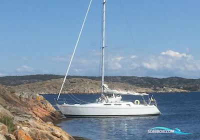 Bruce Roberts 370 Zeilboten 1994, met Perkins 4108 motor, Sweden