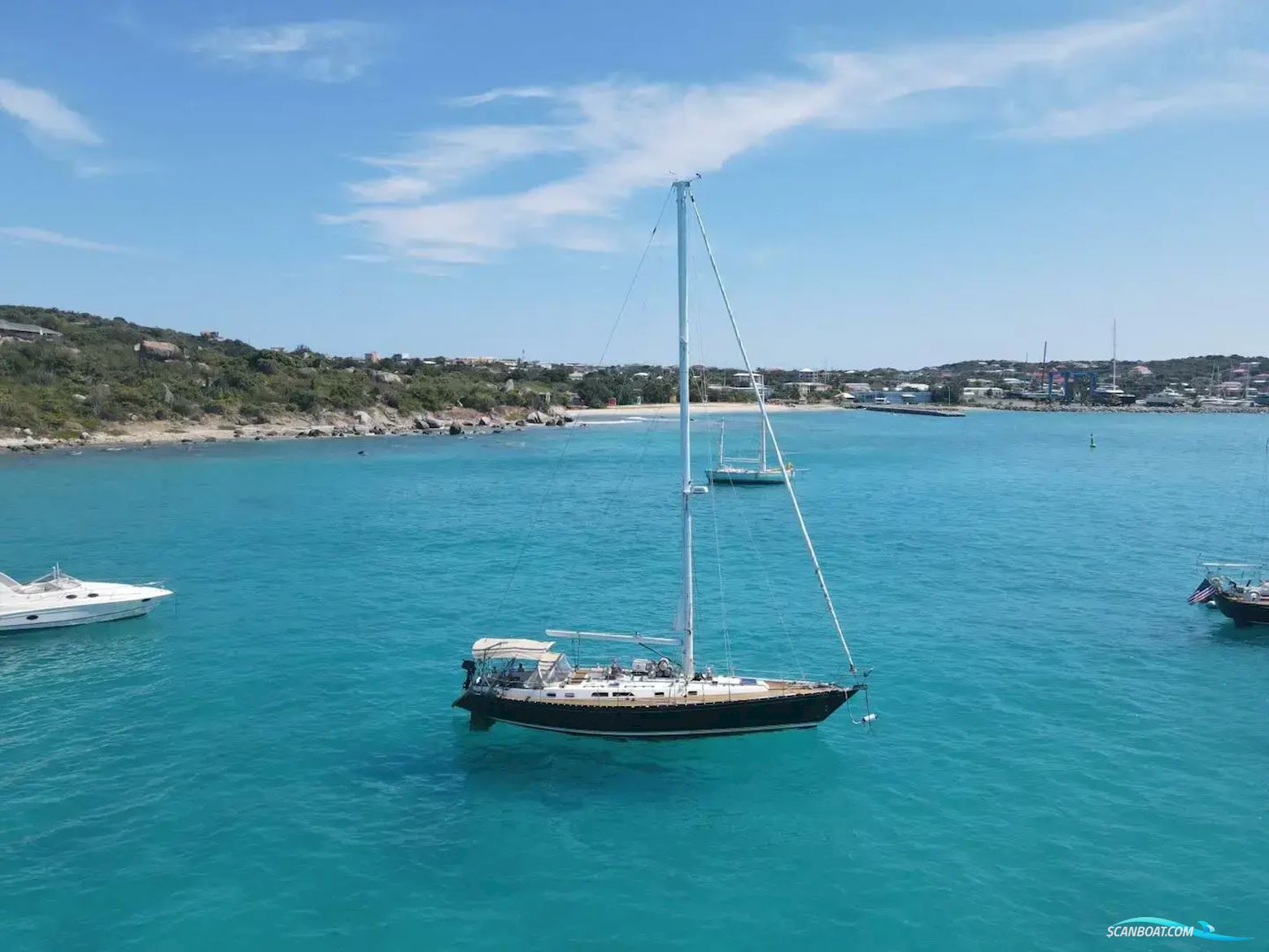 Cambria 46 Zeilboten 1988, met Westerbeke motor, Virgin Islands