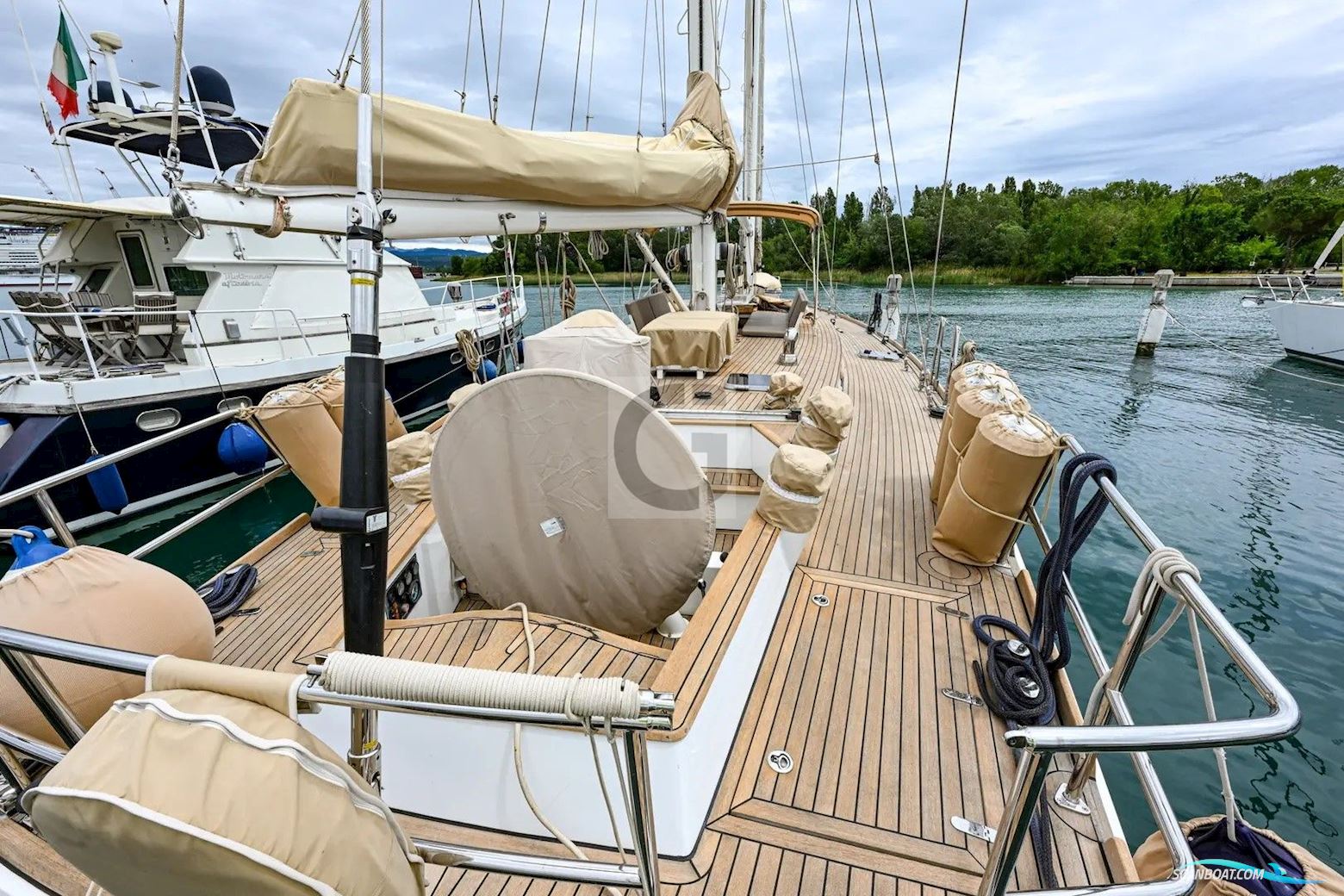 Cantiere Stain 22m Steel Schooner