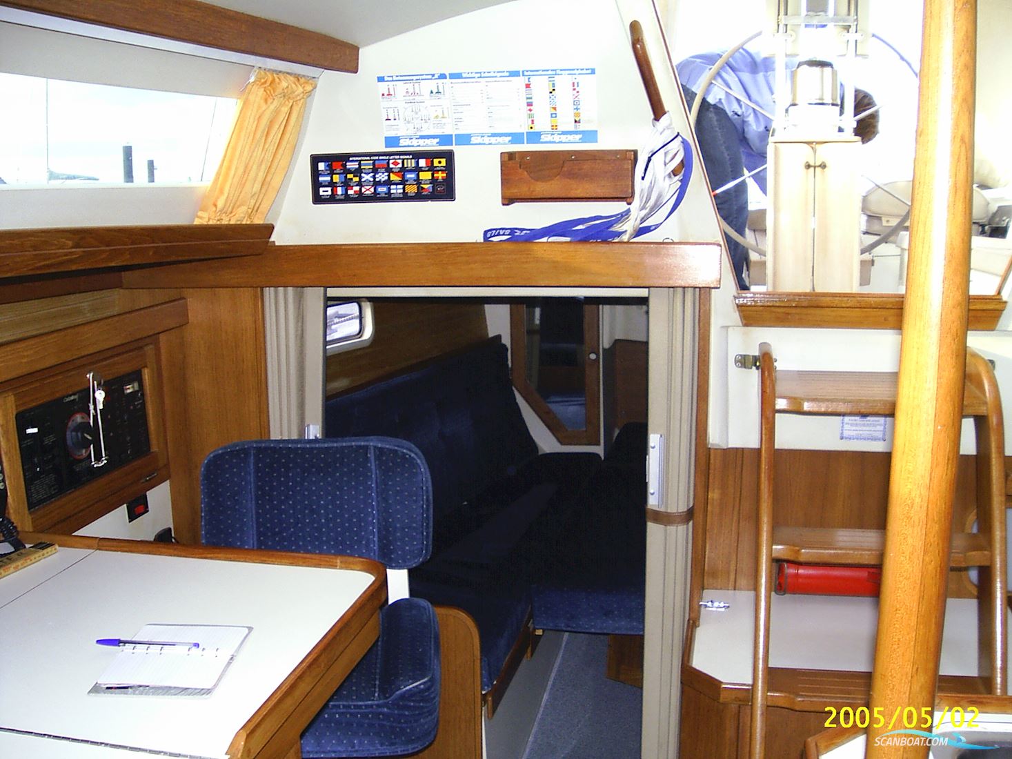 Catalina 36 Zeilboten 1992, met Yanmar motor 3YM30 motor, France