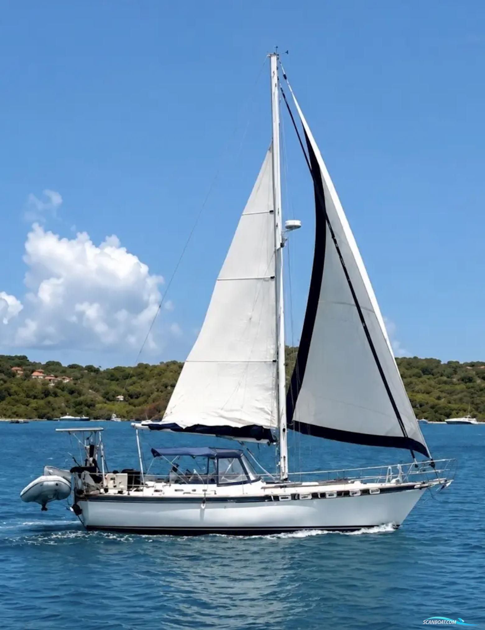 Catalina Out Island Classic 41 Zeilboten 1988, met Yanmar motor, Virgin Islands