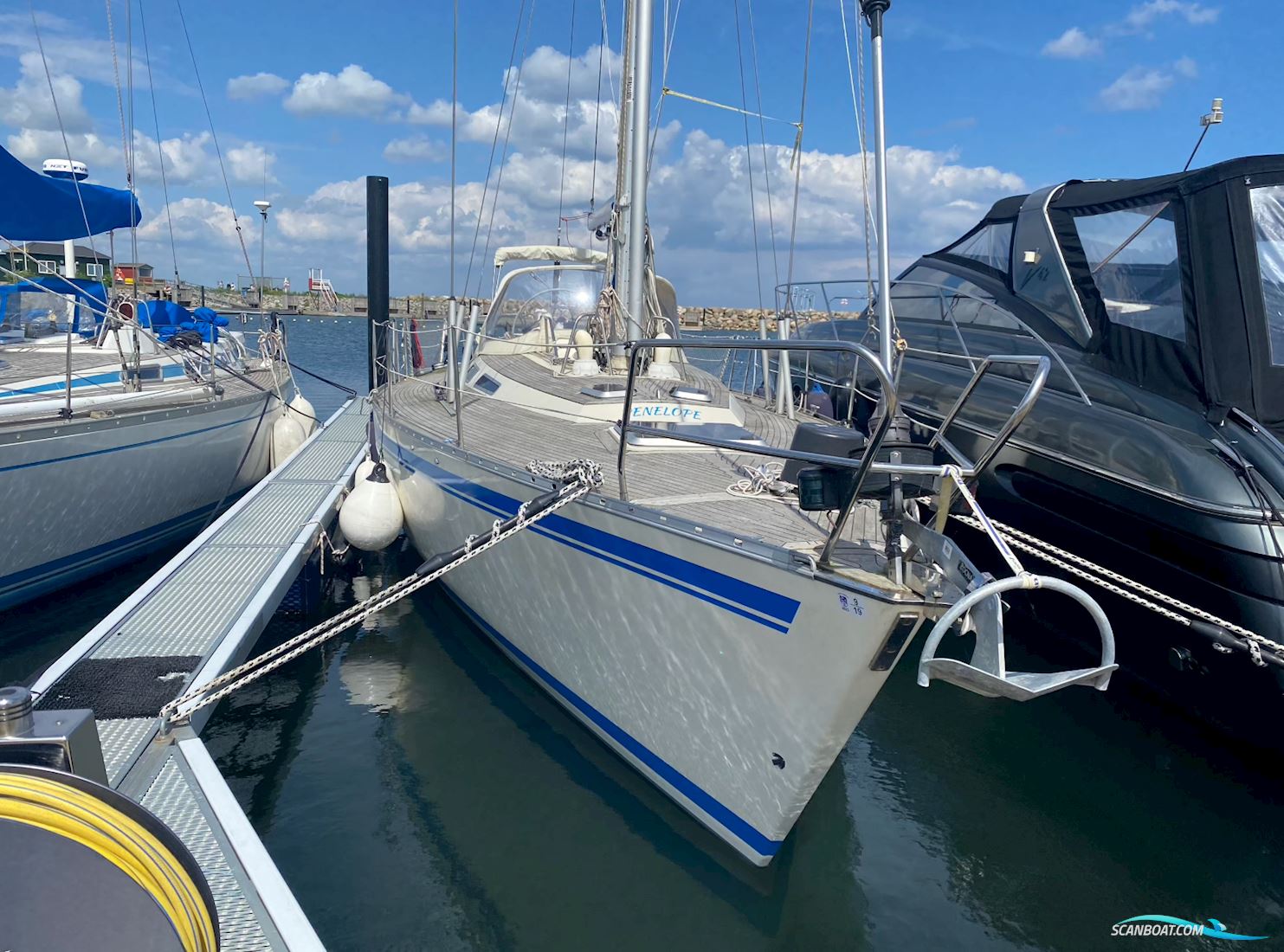 Cenit 40 Zeilboten 1991, met Volvo Penta 2003T motor, Denemarken