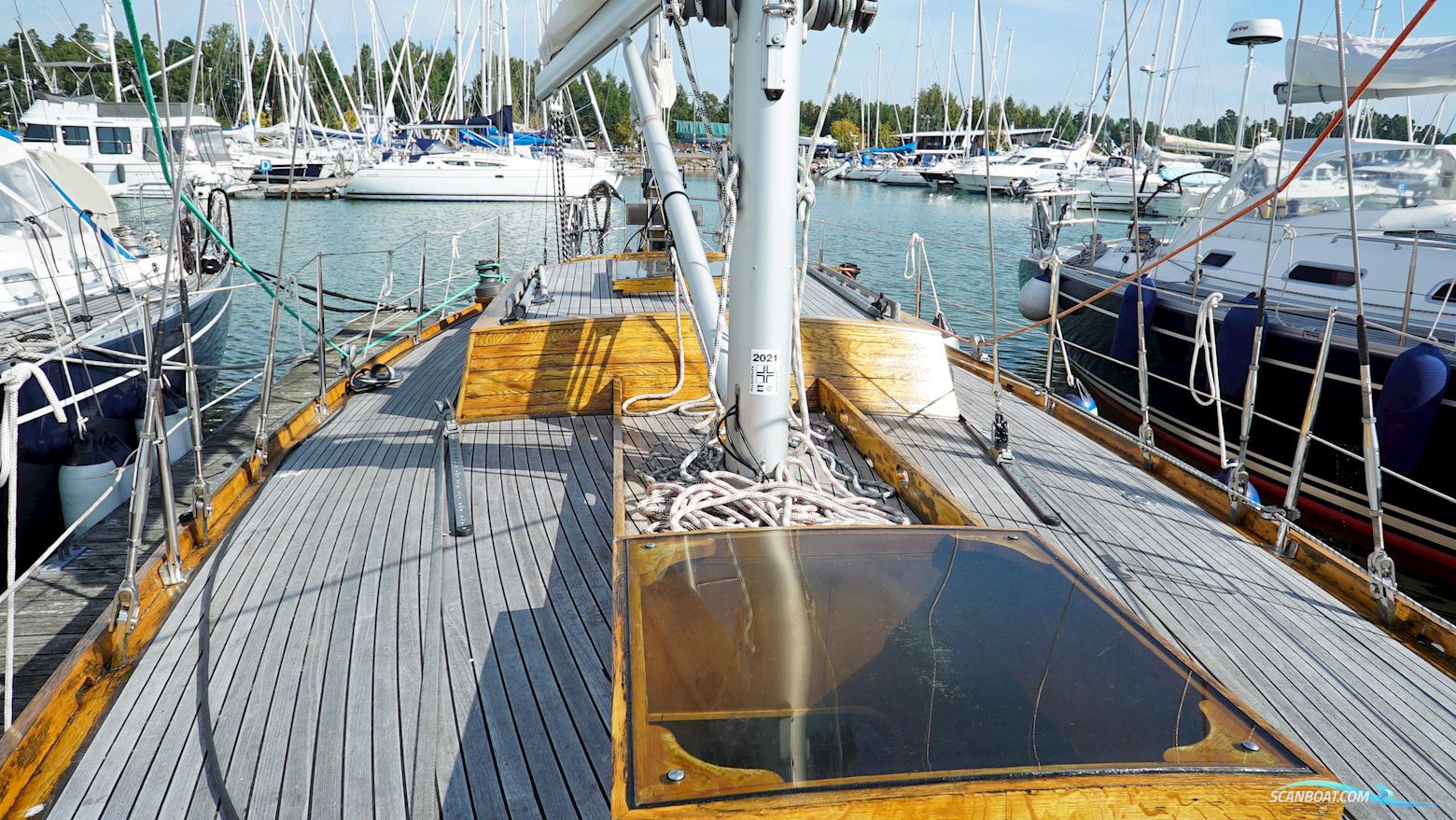 Classic Wooden Yawl Designed by Alan Buchanan