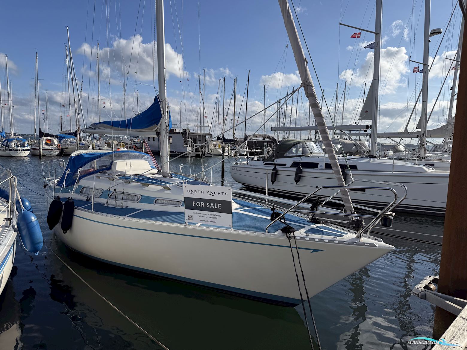 Colina L29 Zeilboten 1985, met Bukh motor, Denemarken