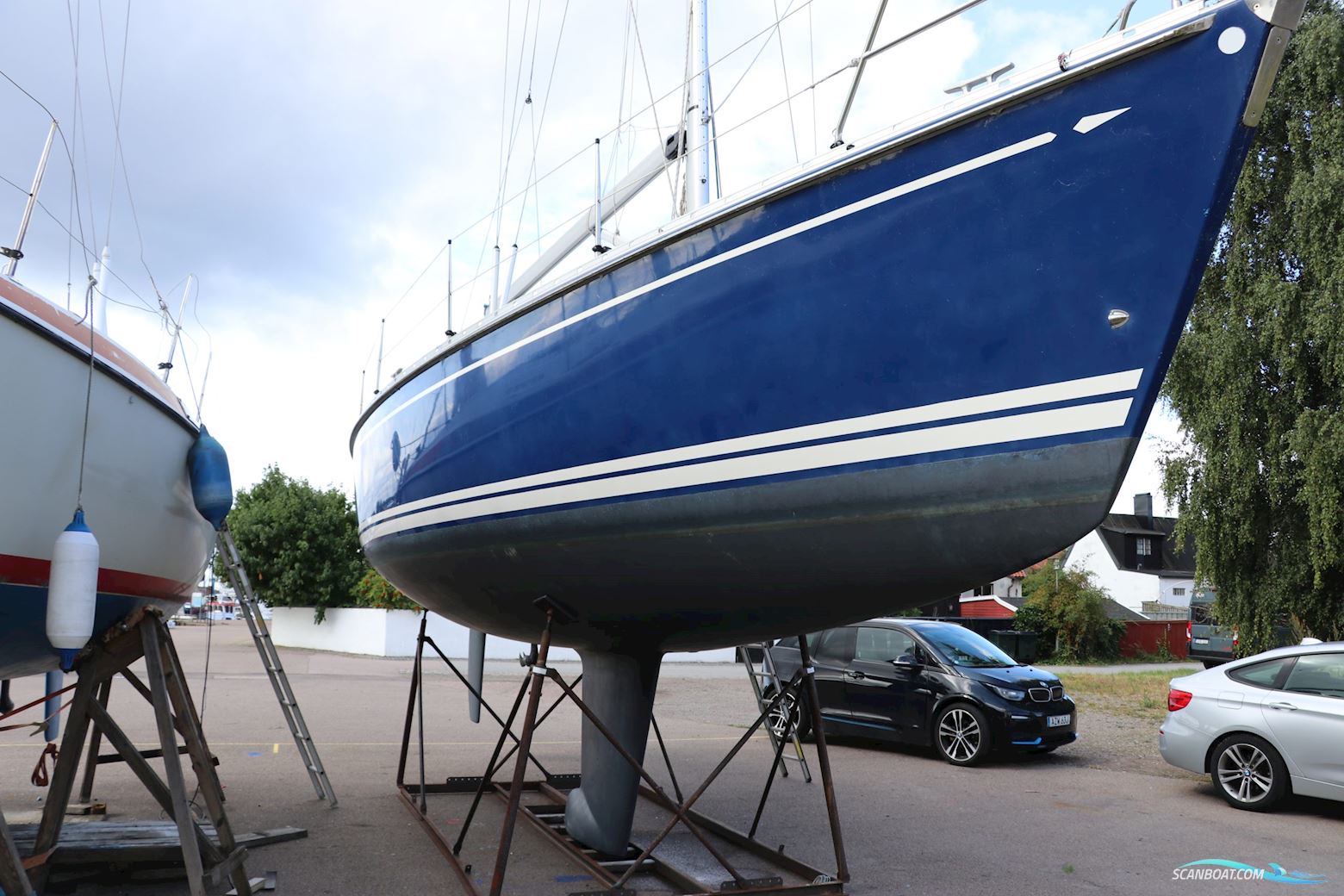 Comfortina 35 Zeilboten 2002, met Yanmar 3GM30. 27,3 hk motor, Sweden