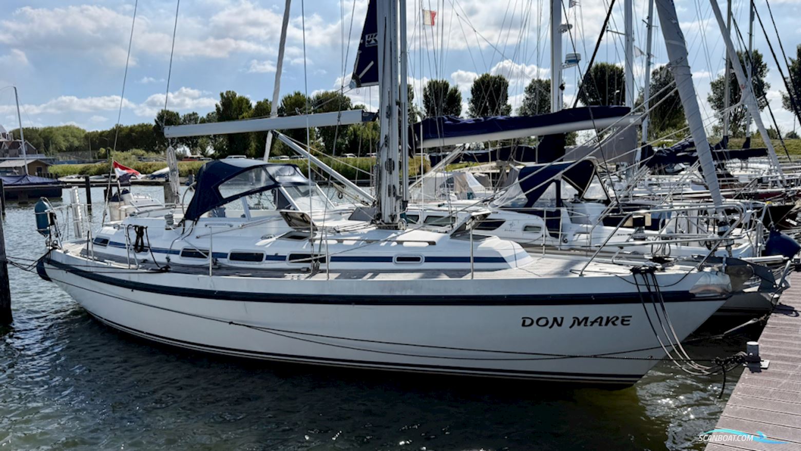 Compromis 39 Class Zeilboten 1998, met Yanmar motor, The Netherlands