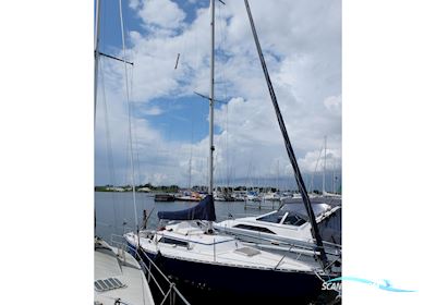 Contention 30 Zeilboten 1977, met Solé Mini-17 motor, Denemarken