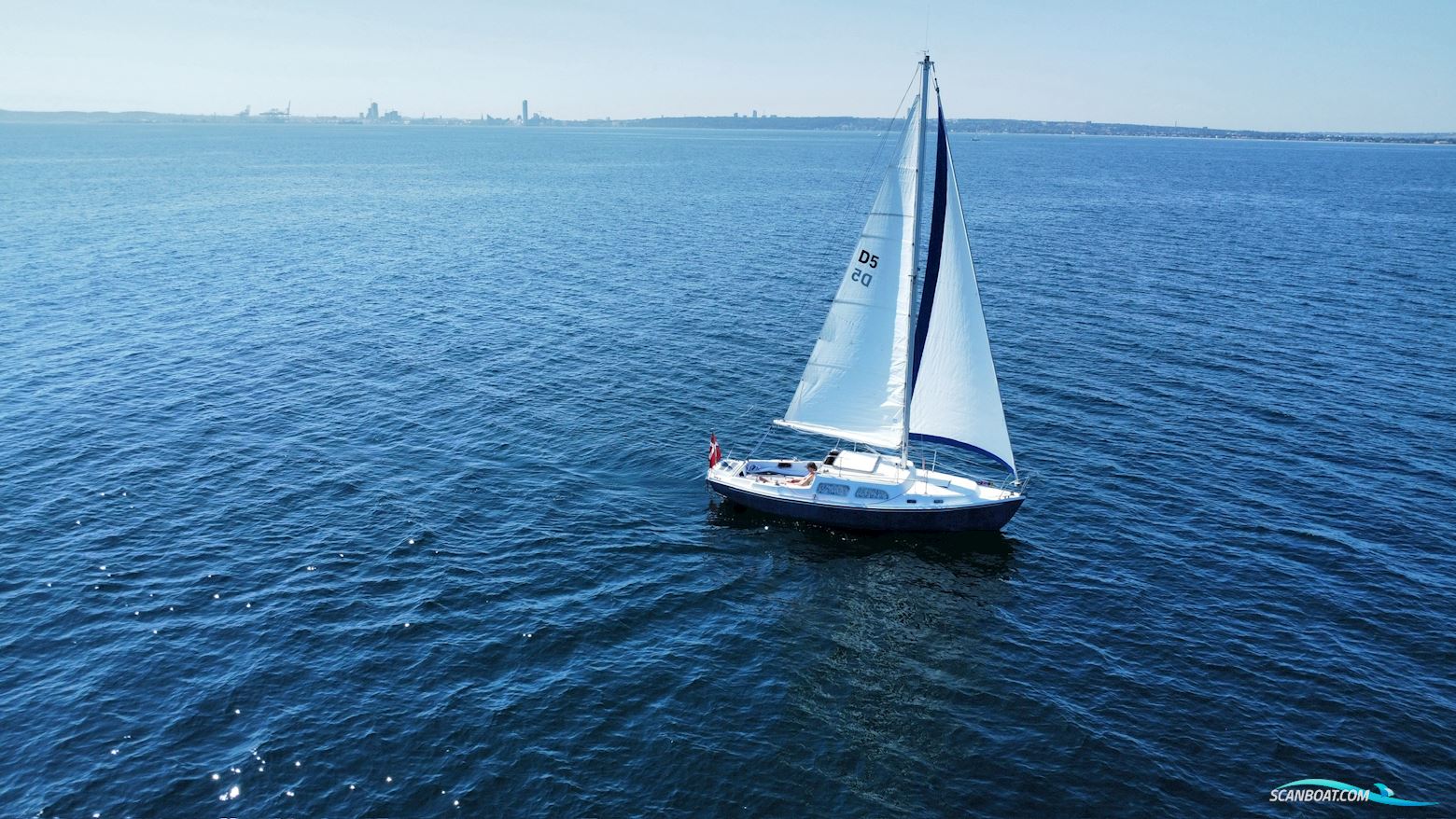 Coronado 25 Zeilboten 1971, met Torqeedo  motor, Denemarken