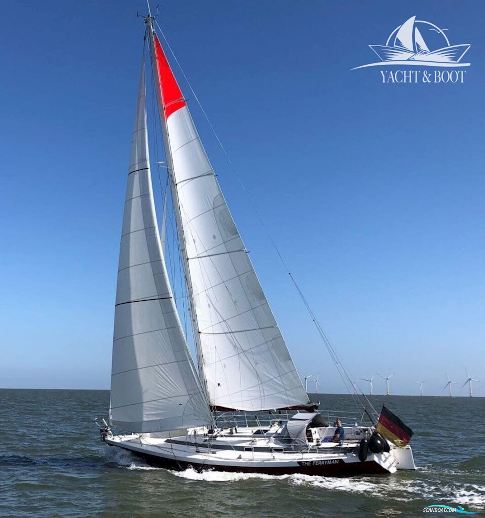 Coronet 41 Zeilboten 1996, met Beta Marine motor, Duitsland