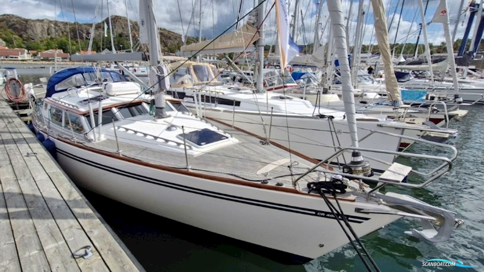 CR 400DS Zeilboten 2002, met Volvo Penta D2-55 motor, Sweden