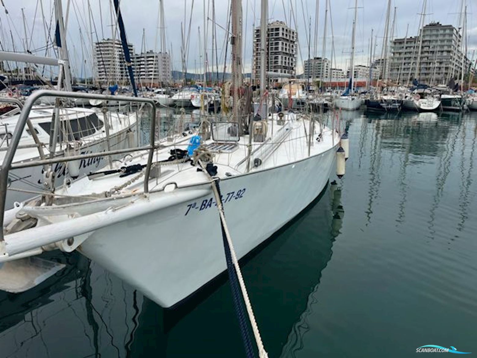 Custom built boat DAMIEN II Joubert-Nivelt 16m steel sailing yacht