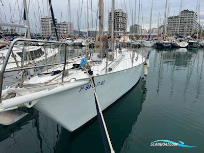 Custom built boat DAMIEN II Joubert-Nivelt 16m steel sailing yacht Zeilboten 1983, met Perkins 6354.3 motor, Spain