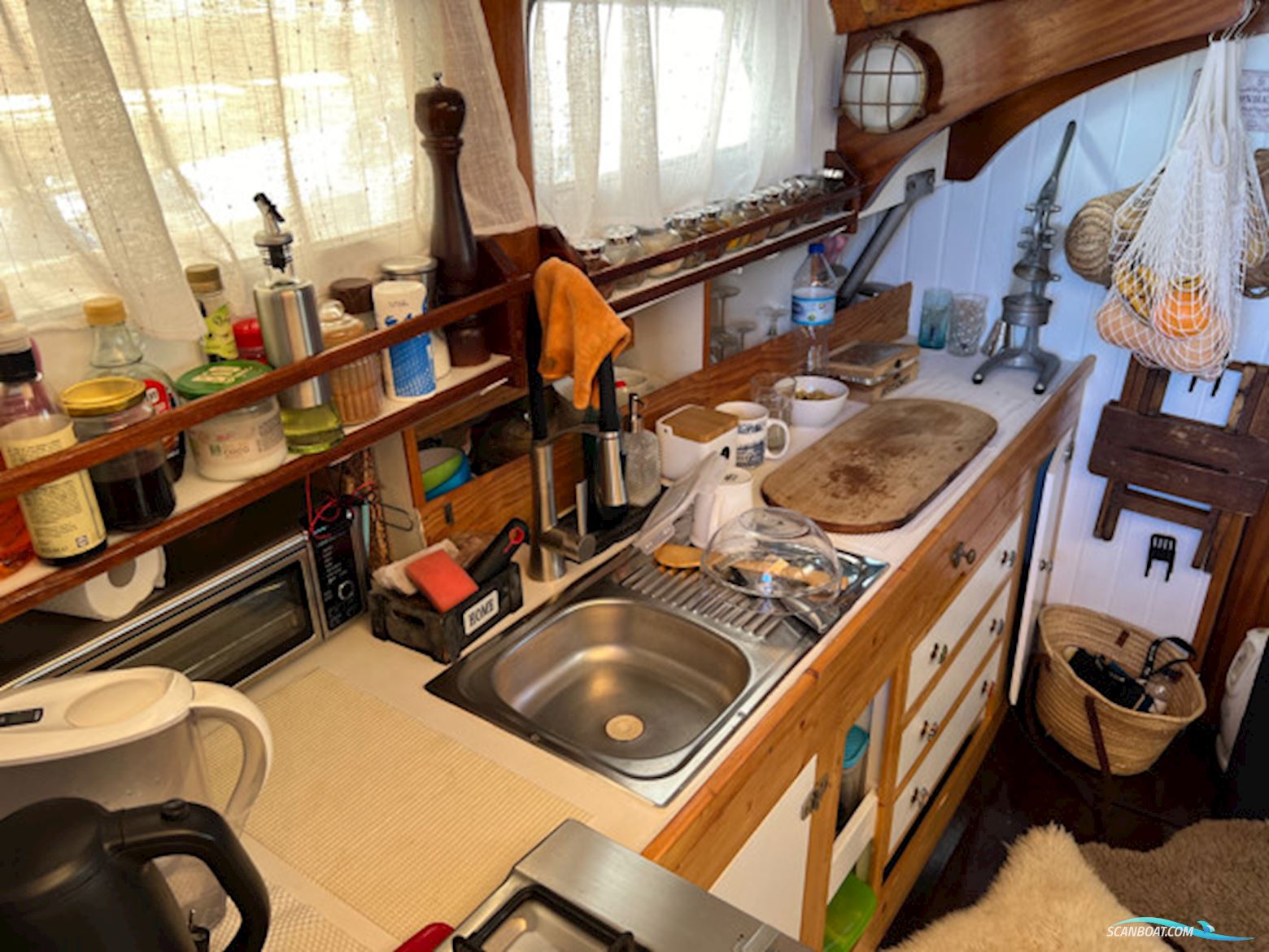 Custom built boat ERYTHEIA Cotre Juan Alsine