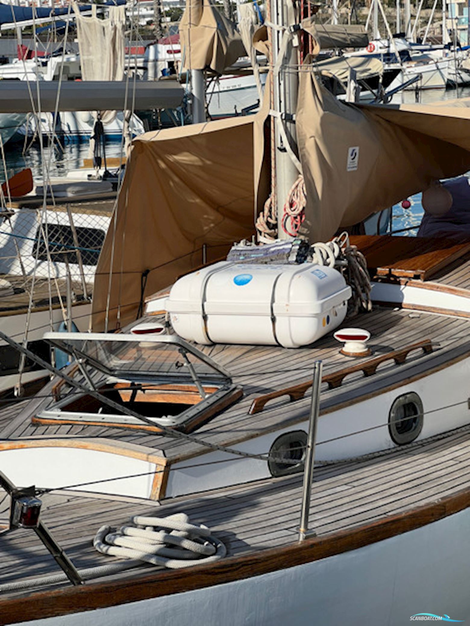 Custom Built Boat Erytheia Cotre Juan Alsine