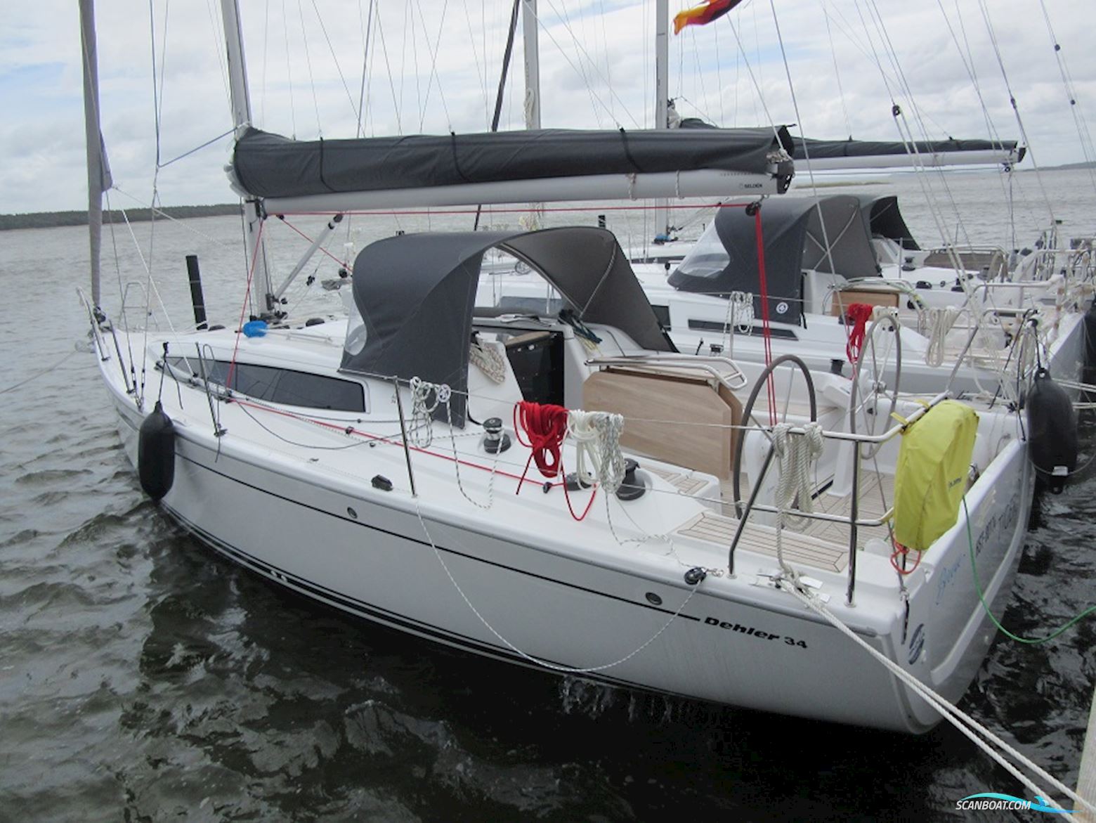 Dehler 34 Zeilboten 2022, met Yanmar 3Y20 motor, Duitsland