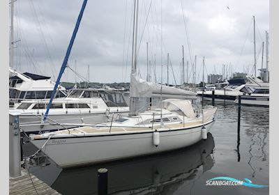 Dehler 343 Top nova Zeilboten 1987, met Yanmar 2GM20F
 motor, Denemarken