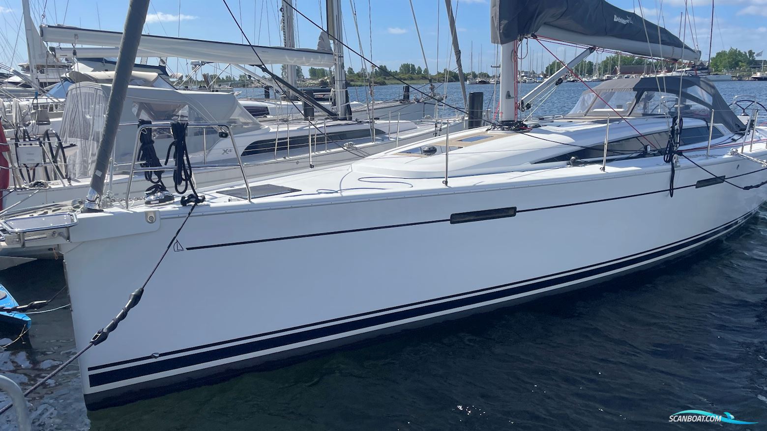 Dehler 46 Zeilboten 2022, met Volvo Penta motor, Denemarken