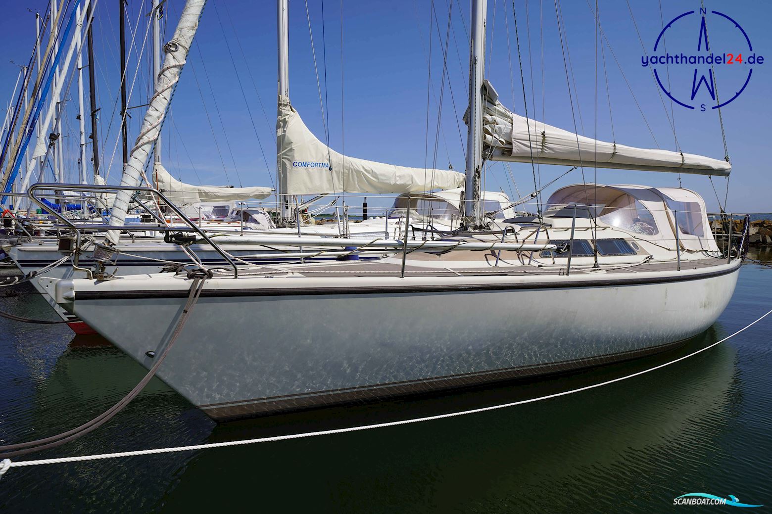 Dehler Optima 101 Zeilboten 1985, met Yanamr 3GM30 motor, Duitsland