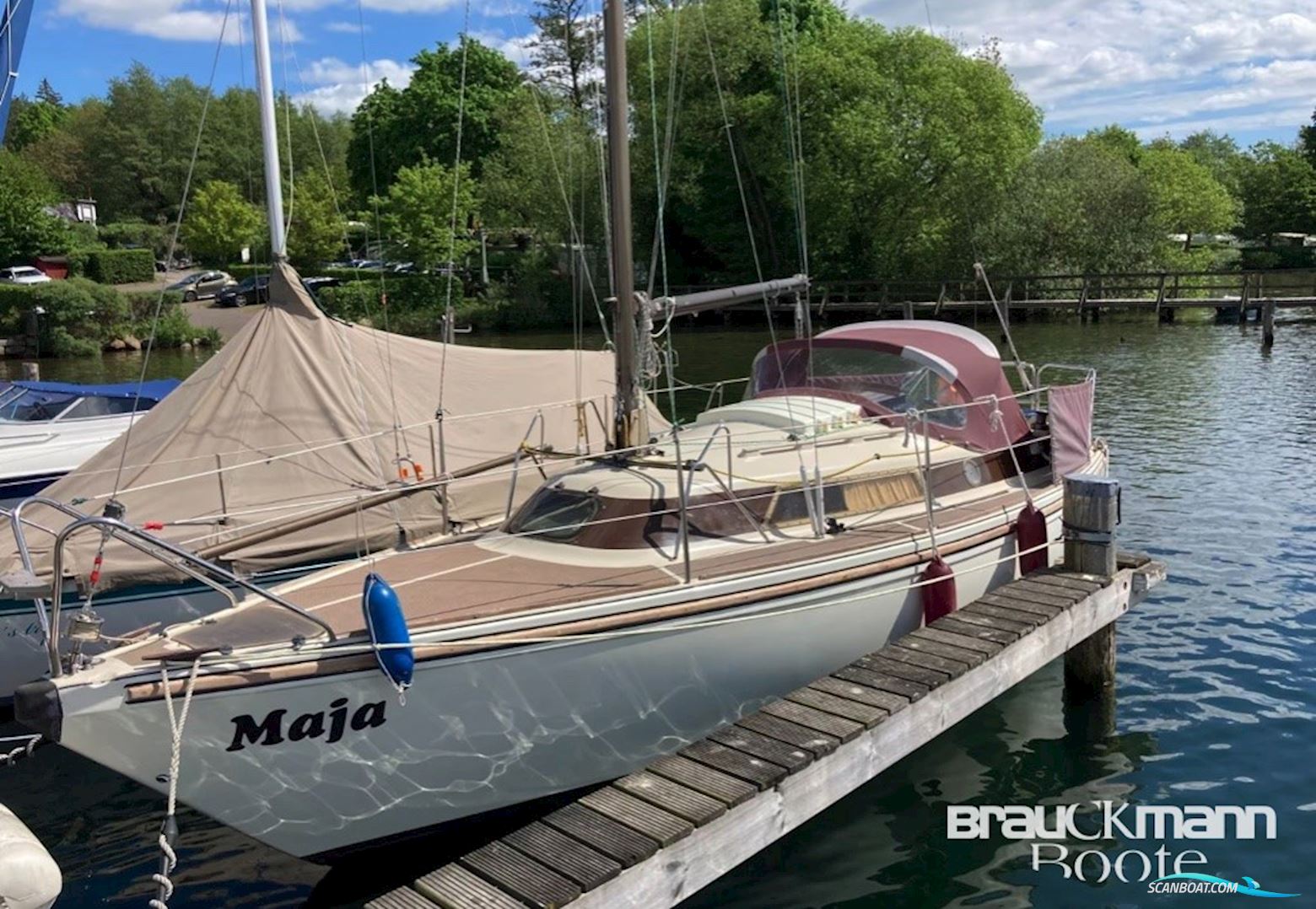 Dehler Yachtbau Delanta 78 Zeilboten 1982, met Accumot motor, Duitsland