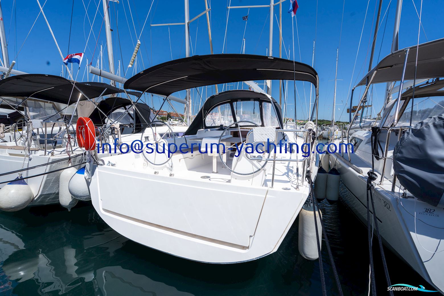 Dufour 382 Grand Large Zeilboten 2016, met Volvo motor, Kroatië