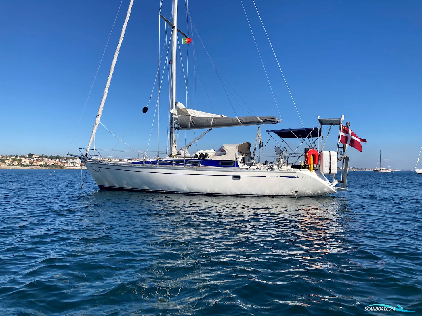 Dufour 39 Zeilboten 1987, met Volvo Penta MD2030 motor, Denemarken