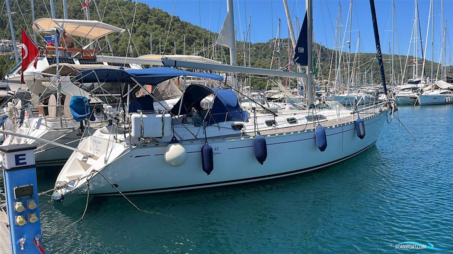 Dufour 41 Classic Zeilboten 1998, met Volvo MD 22L motor, Turkey