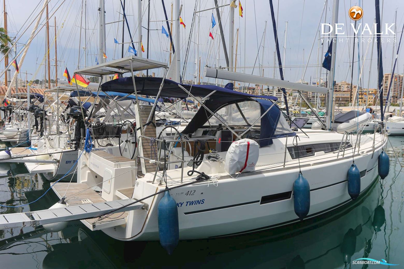 Dufour 412 Grand Large Zeilboten 2016, met Volvo Penta motor, Spain