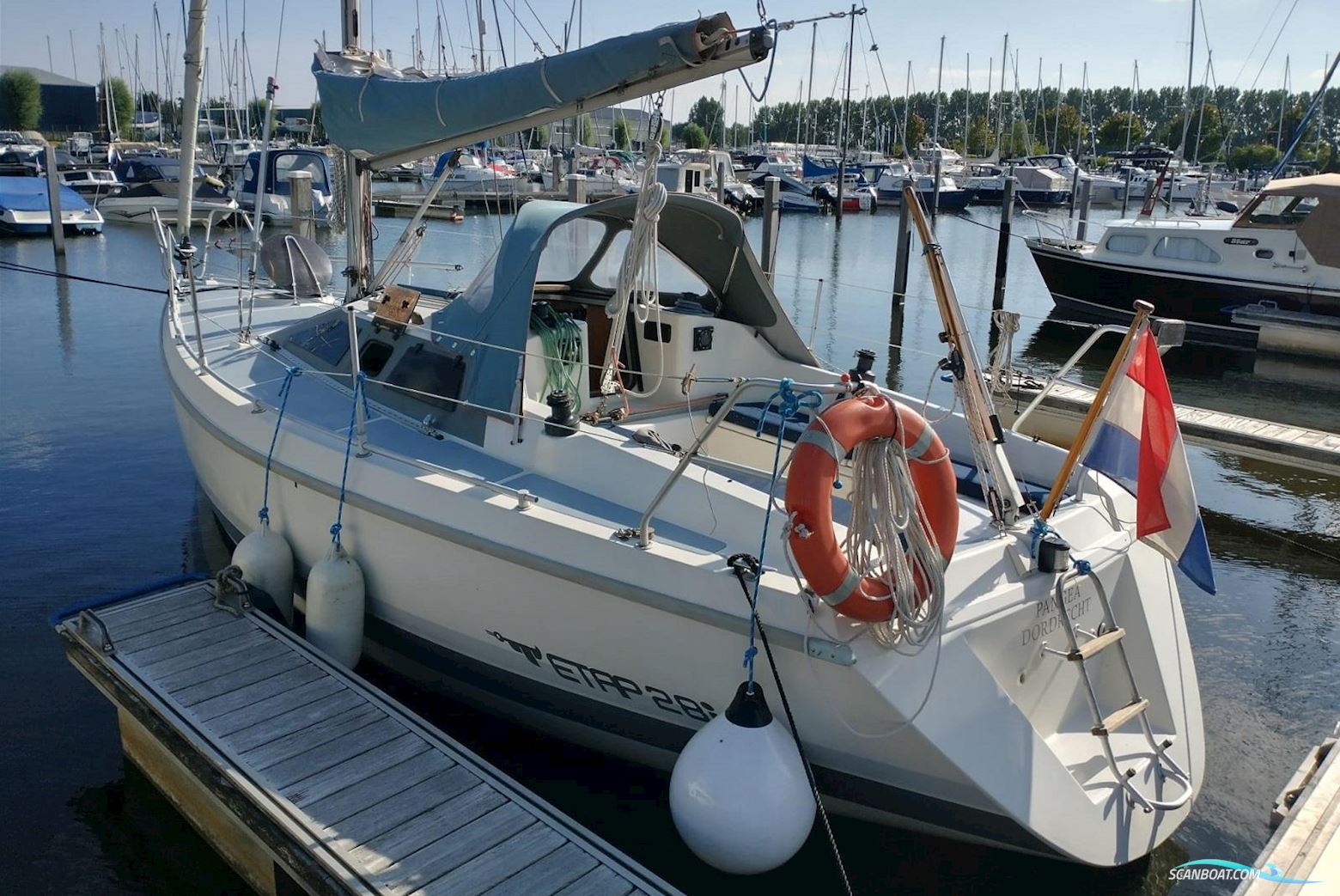 Etap 28i Zeilboten 1991, met Volvo Penta 2002 motor, The Netherlands