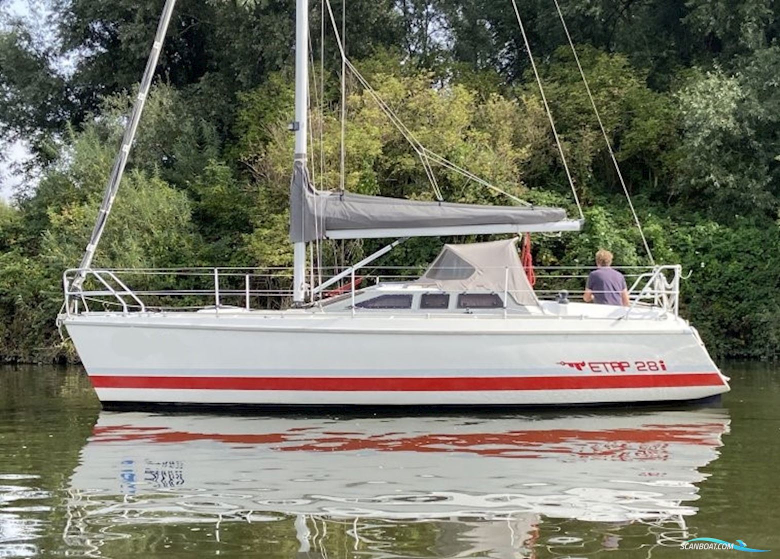 Etap 28i Zeilboten 1995, met Volvo Penta motor, The Netherlands